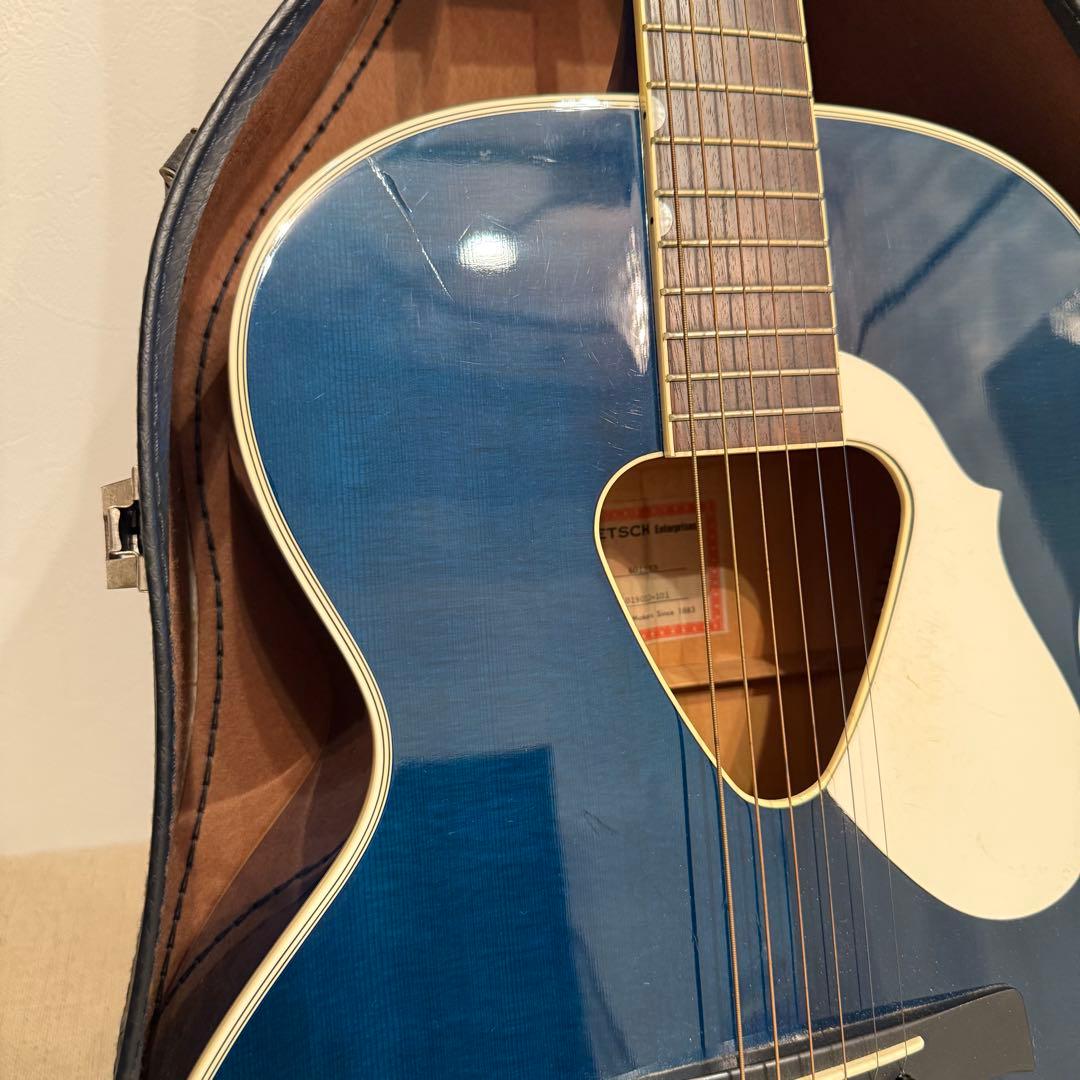 GRETSCH 6012 ランチャー青 ハードケース付き レア - メルカリ
