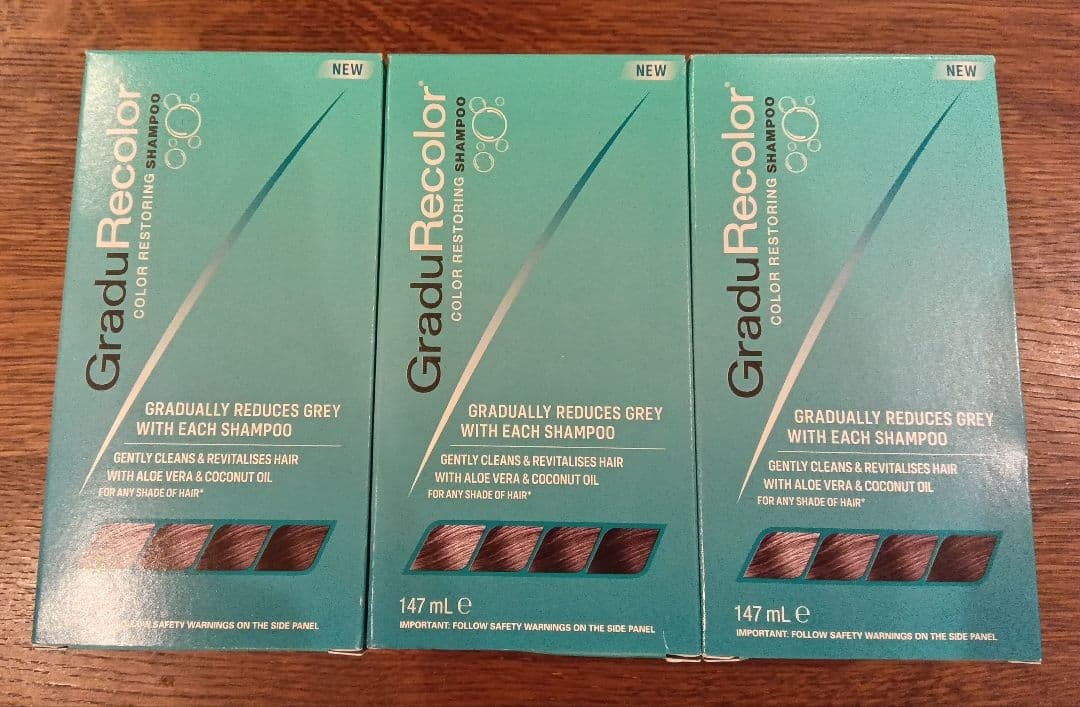 グラジュリカラー GraduRecolor　シャンプー 3本セット 新品 Yahoo!オークション - G5B281 新古品 グラジュリカラー GraduRecolor