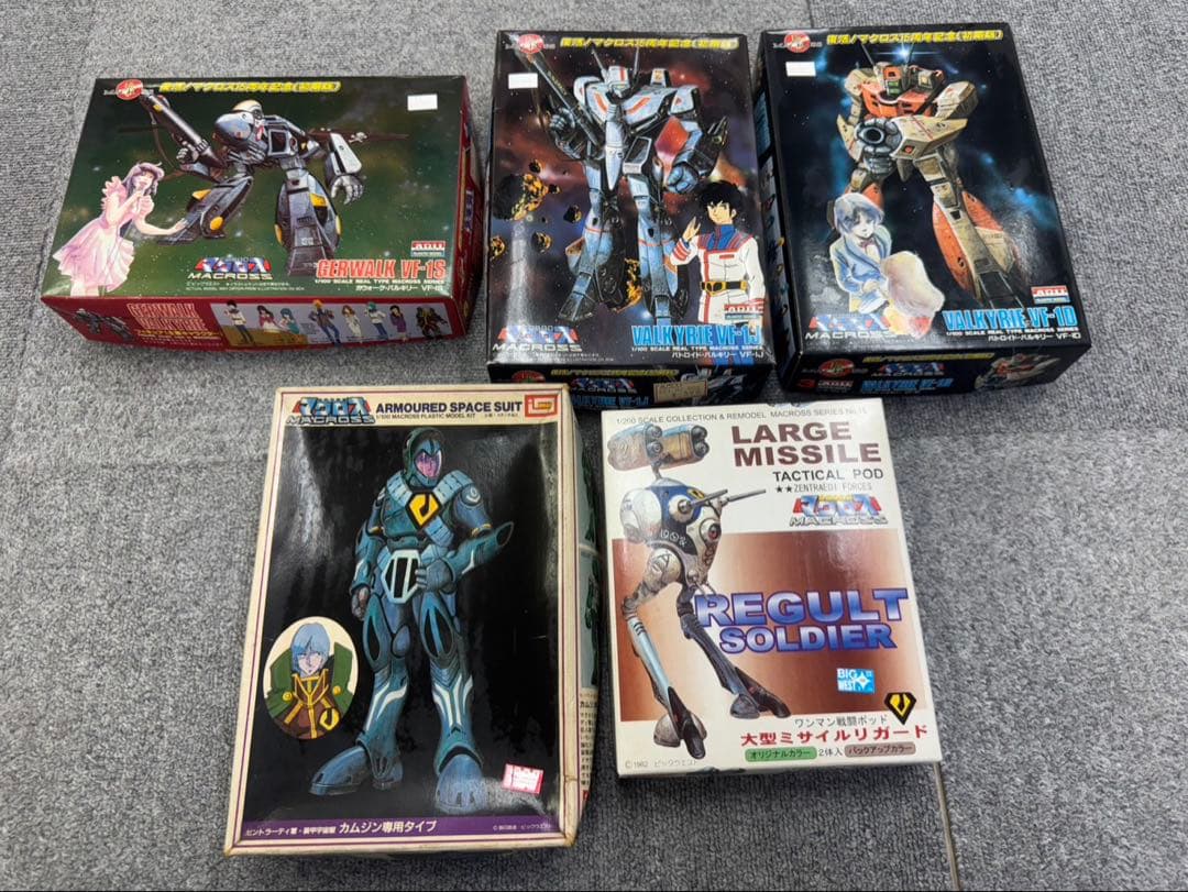 マクロス　プラモデル　まとめ 2025年5月に再販される「マクロス」シリーズのハセガワ製プラモデル