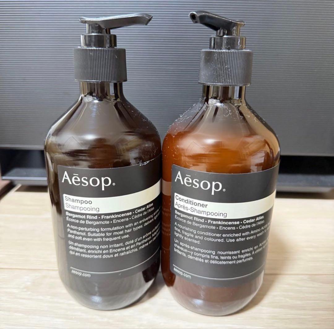 Aesop シャンプー & コンディショナー 500ml セット Aesop シャンプー＆コンディショナーセット 500ml イソップ Aesop