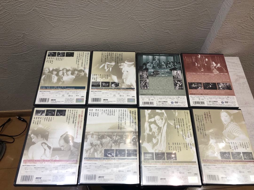 《新品未開封品》溝口健二監督作品 8本