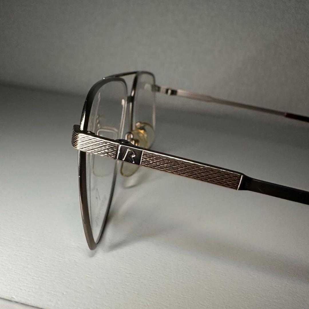 90s ヴィンテージ RODENSTOCK ライスパターン メガネ ツーブリッジ