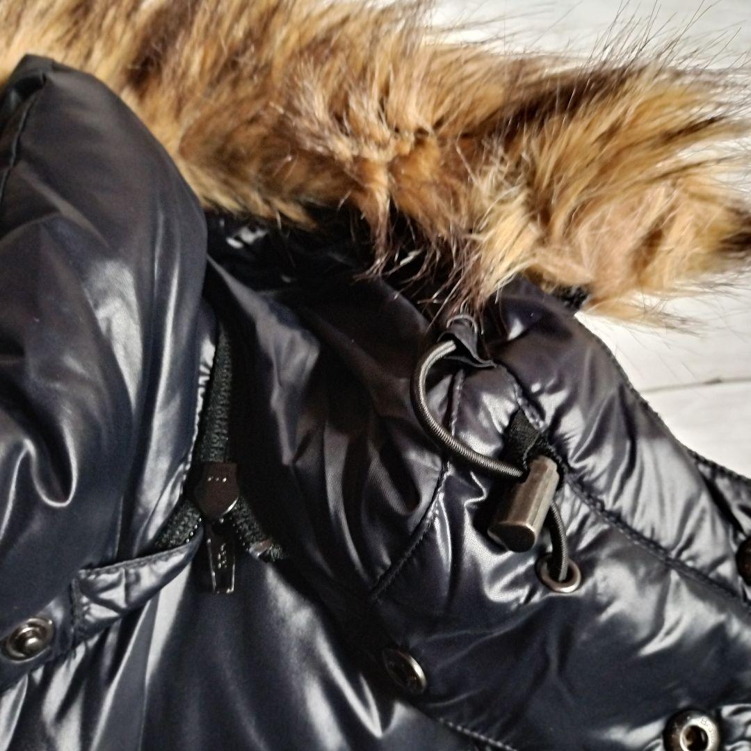 ユニクロ Y2K ファー プレミアムダウンジャケット グランジ 平成 短丈