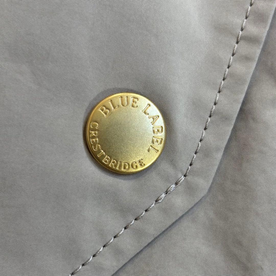 ブルーレーベルクレストブリッジ モッズコート ノバチェック ライト