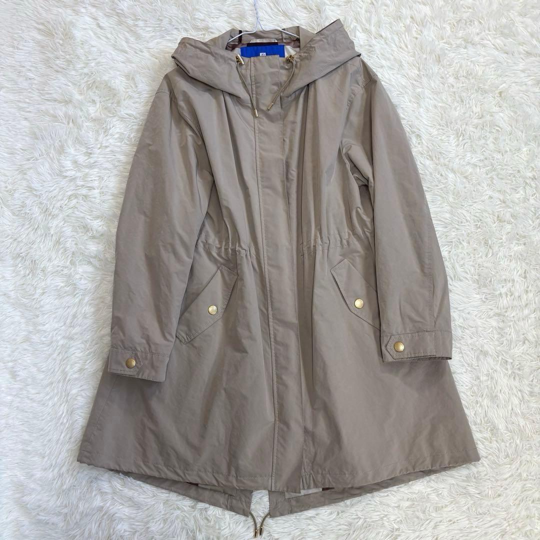 ブルーレーベルクレストブリッジ モッズコート ノバチェック ライト