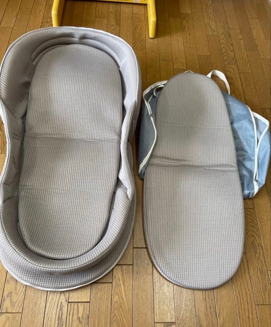 neomamaism ネオママイズム ベッドインベッド グレー、パットシート