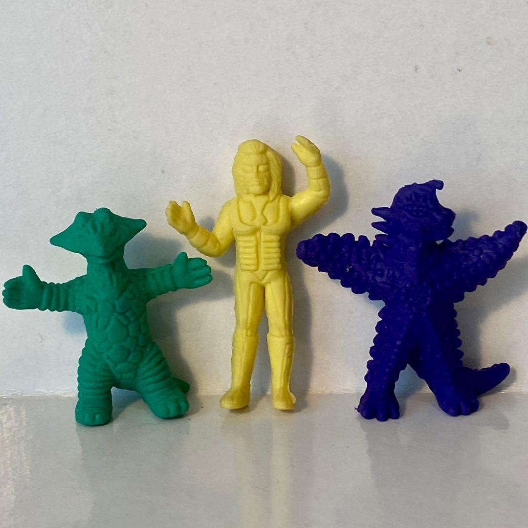 当時モノ 流星人間ゾーン メガロマン 怪獣消しゴムセット - メルカリ