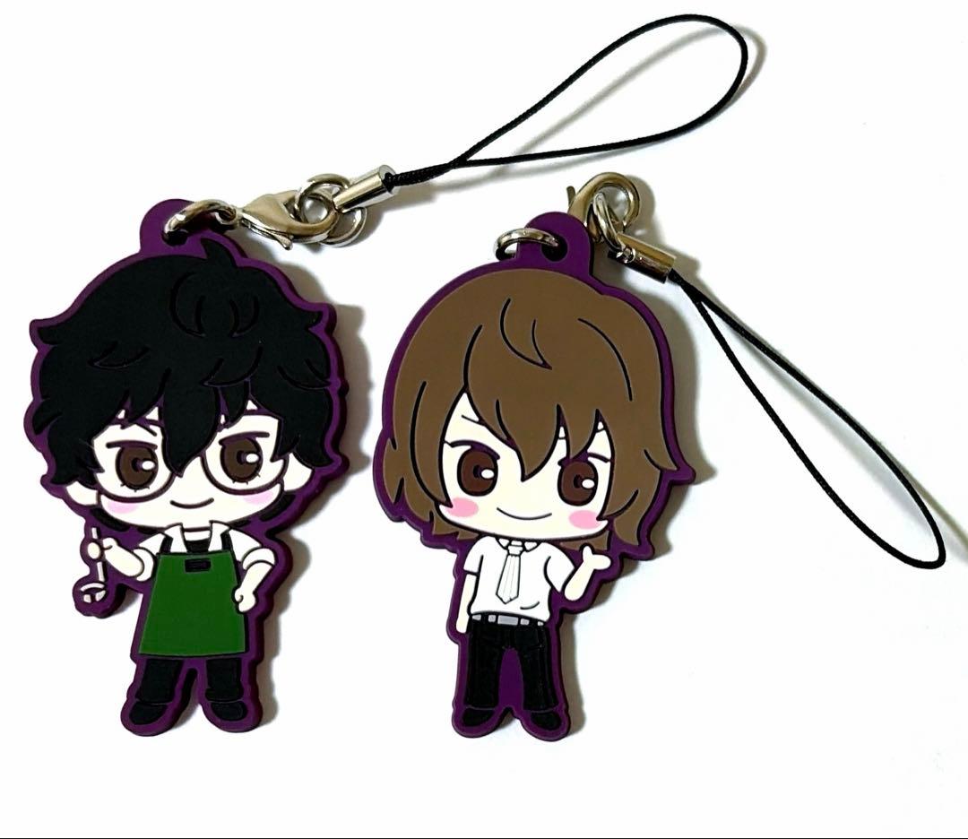 ペルソナ5 セガラッキーくじ F賞 ラバーストラップ 主人公 雨宮蓮 明智