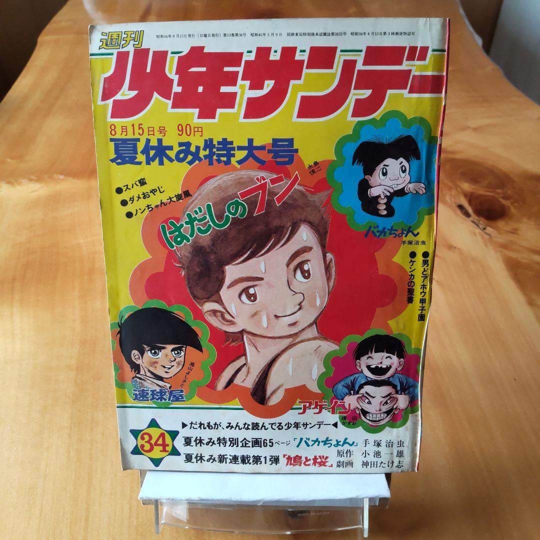 怪獣ベスト80∕週刊少年サンデー1971年34号∕特別企画 ∕手塚治虫