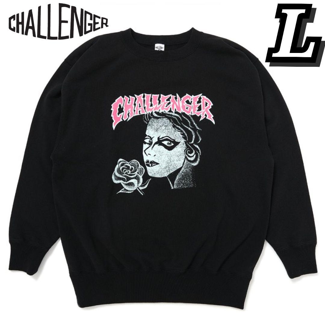 L CHALLENGER PUNK GIRL C/N SWEAT 長瀬智也 ファッション メンズ