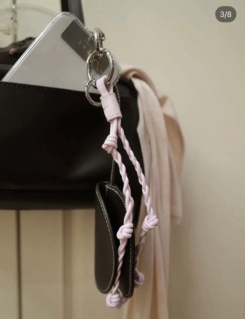 限定カラーETRE TOKYO 新作 完売 レザーコードショートマルチ