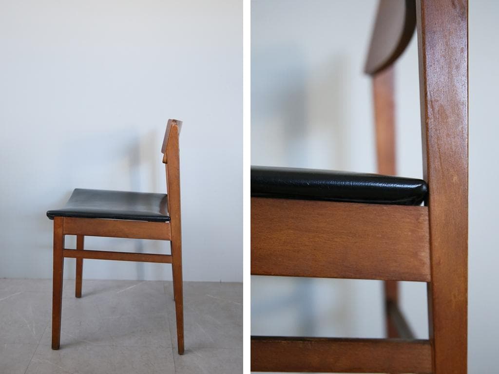 英国ビンテージBeautility製ダイニングチェア/椅子イス(92-160-2