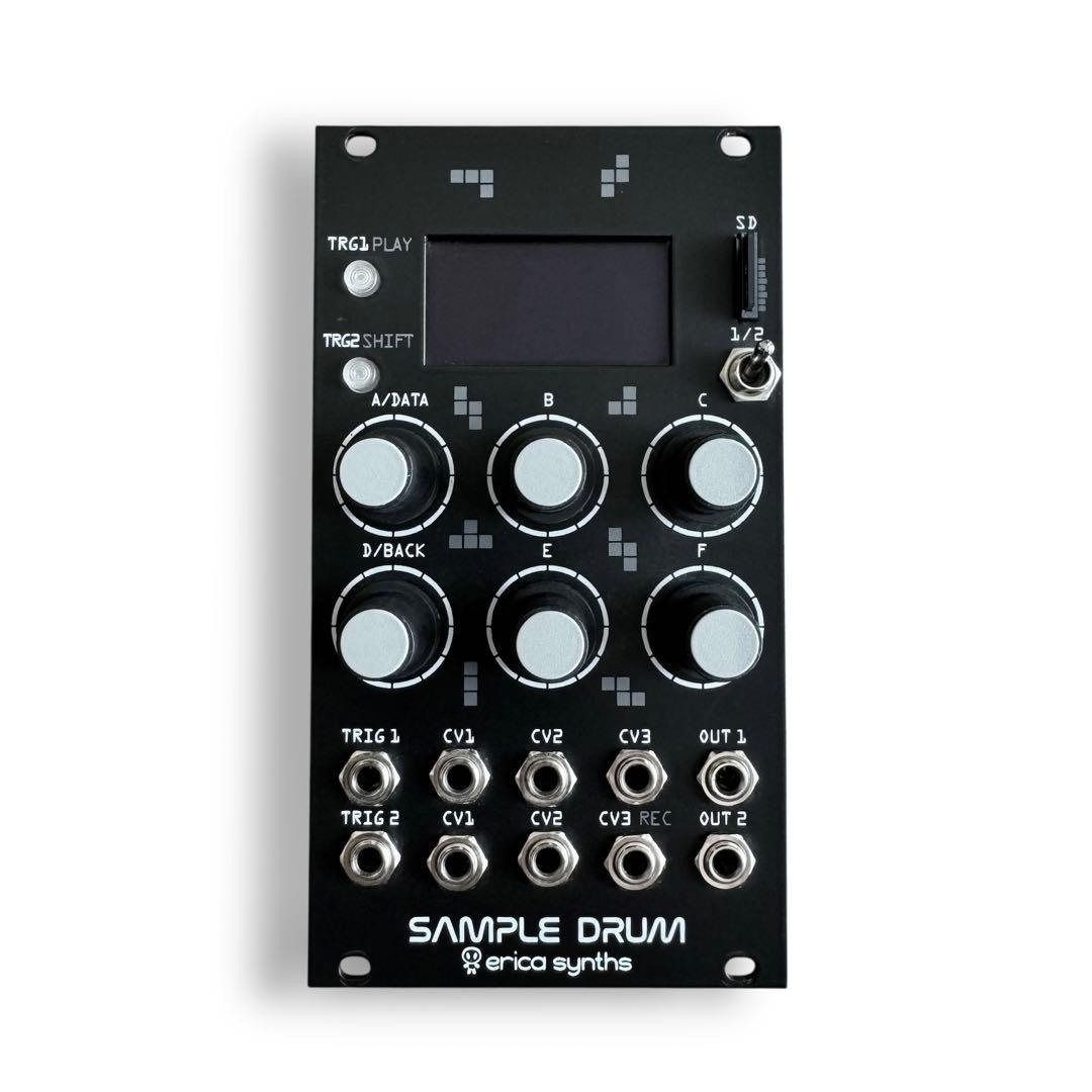 Erica synths Sample drum 元箱＋付属品完備 Erica synths Sample drum 元箱＋付属品完備