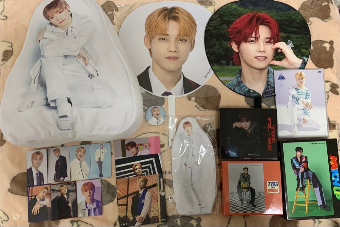 木村柾哉 クッション うちわ ポーチ 缶バッジ アザジャ トレカ CD DVD