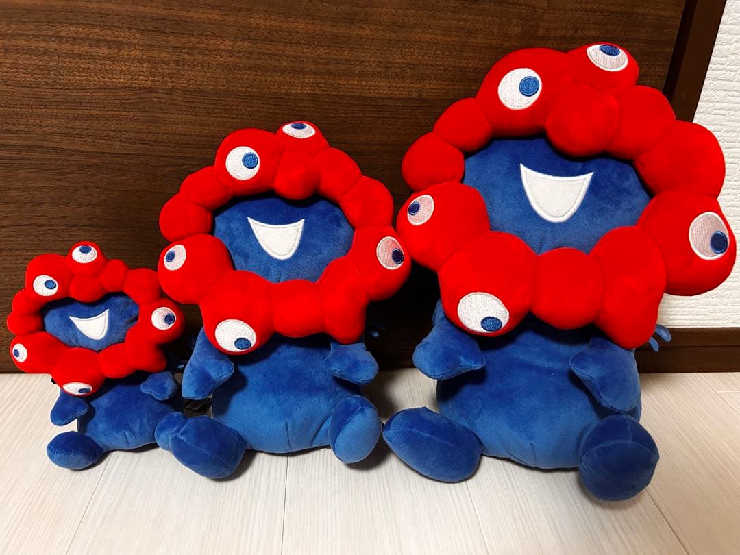 ミャクミャク　お手玉風ぬいぐるみ　3点セット　SML 2025大阪・関西万博】「EXPO2025 ミャクミャク お手玉風ぬいぐるみ（S