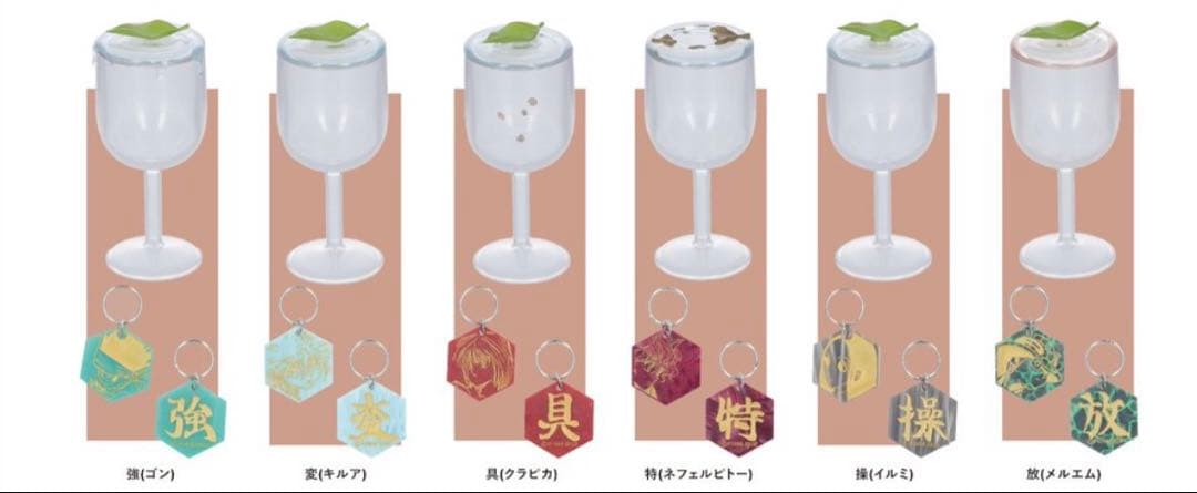 ハンターハンター RofJ 水見式 collection コレクション BOX - メルカリ