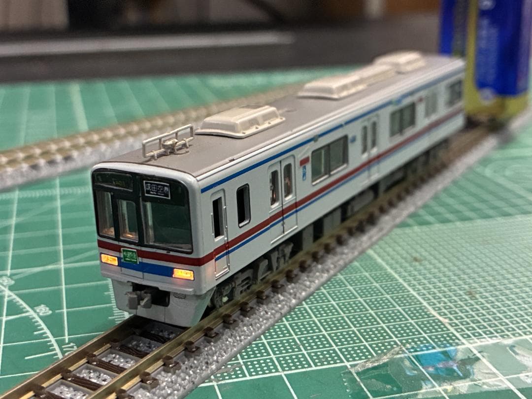 ジャンク品]グリーンマックス京成3400形 8両セット