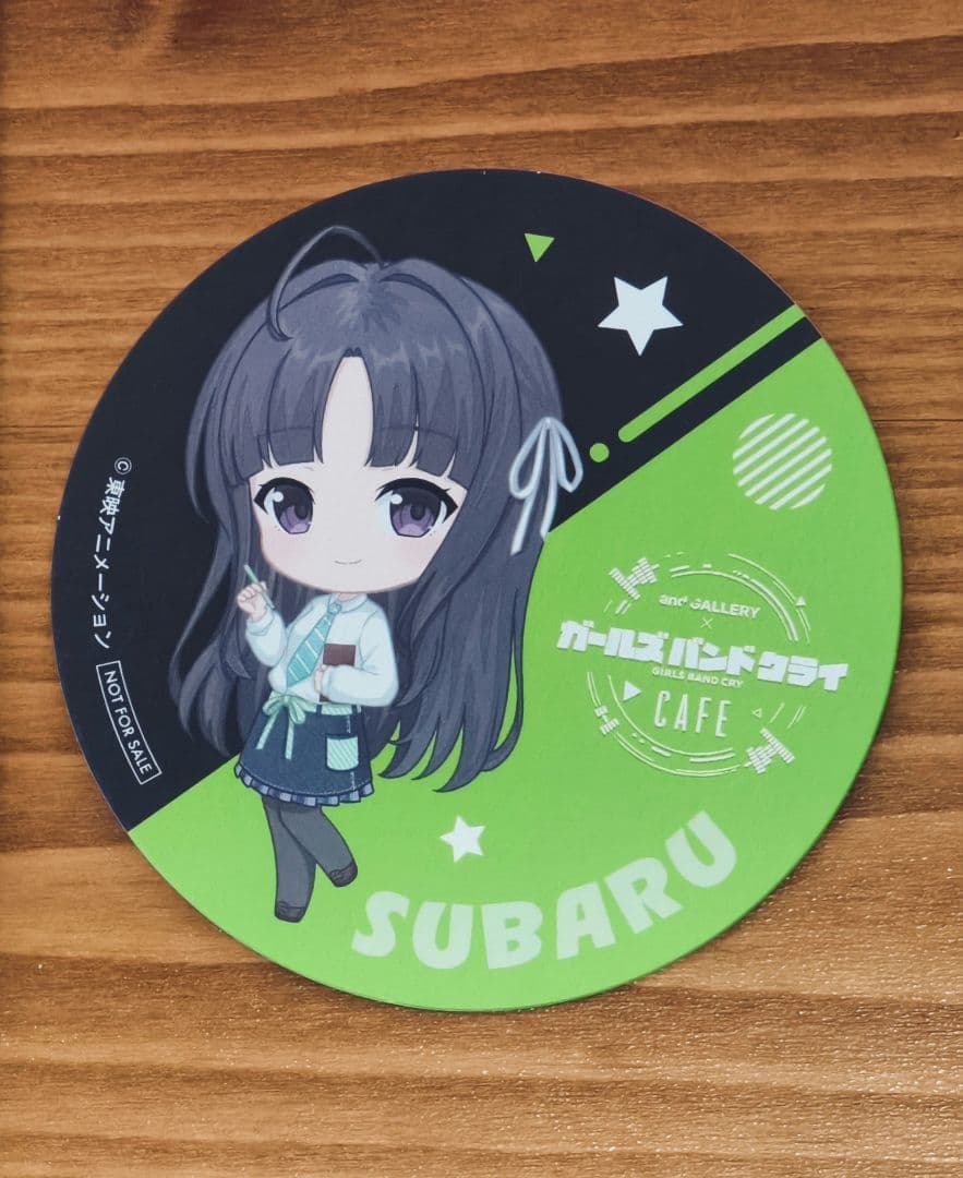 ガールズバンドクライ and Gallery コラボカフェ 特典 安和すばる