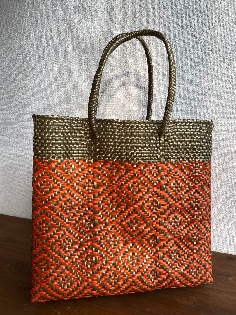 G20-L2-Lサイズ メキシコ オアハカ メルカドバッグ - メルカリ