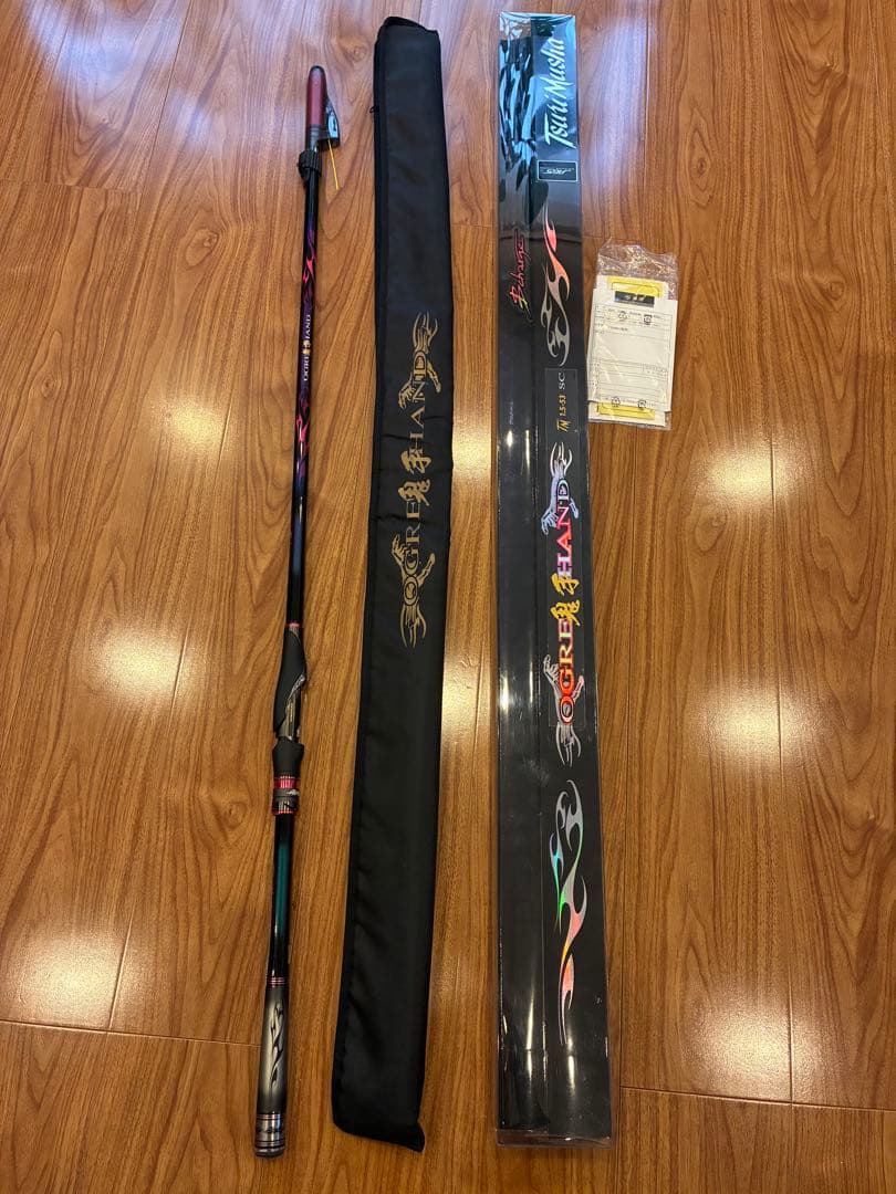 釣武者　オウガハンドB charge 1.5 53 美品！ 釣武者 オウガハンドSC B-charge TM1.5-5.3 | 竿・ロッド,磯竿,その他