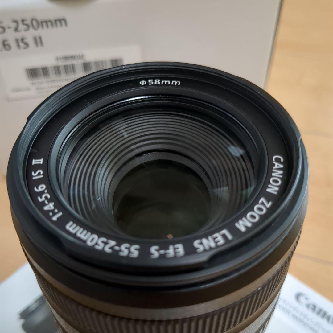 Canon EF-S55-250mm f/4-5.6 IS II ズームレンズ