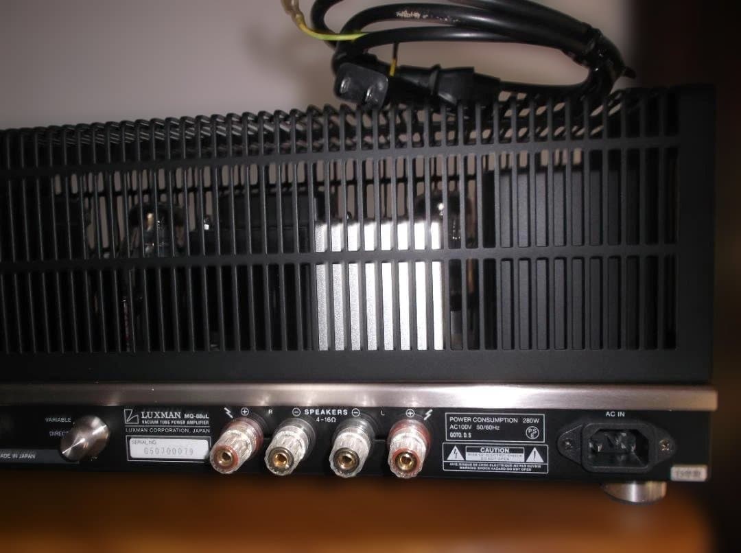 LUXMAN MQ-88UL 管球式パワーアンプ 90周年記念限定モデル 値下げ