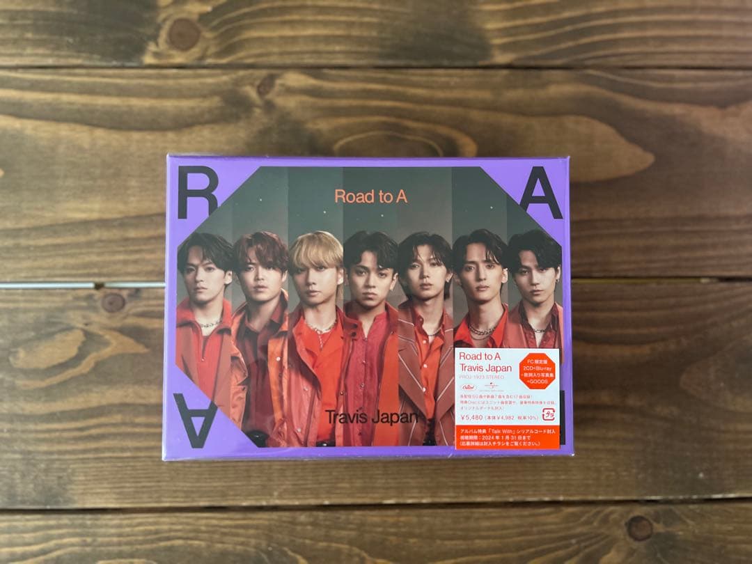 Travis Japan 1st ALBUM 「Road to A」 FC限定盤 11/27更新】2023.12.20 1st Album 'Road to A' Release決定！ - Travis