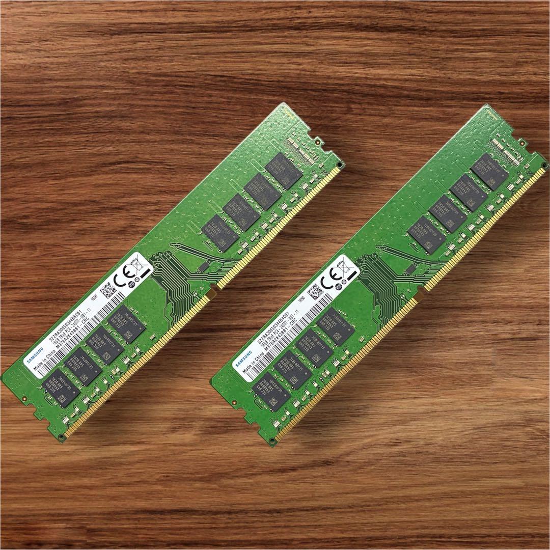 【複数テスト済】Samsung 16GB×2 32GB DDR4-2400T 複数テスト済】Samsung 16GB×2 32GB DDR4-2400T 複数テスト済】Samsung