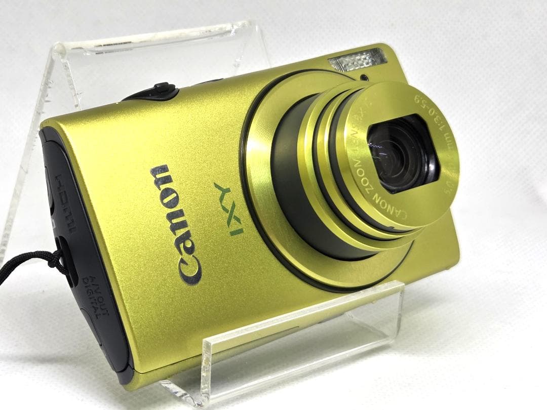 ■ほぼ新品■ キヤノン　Canon IXY 600F グリーン《純正ケース付属》