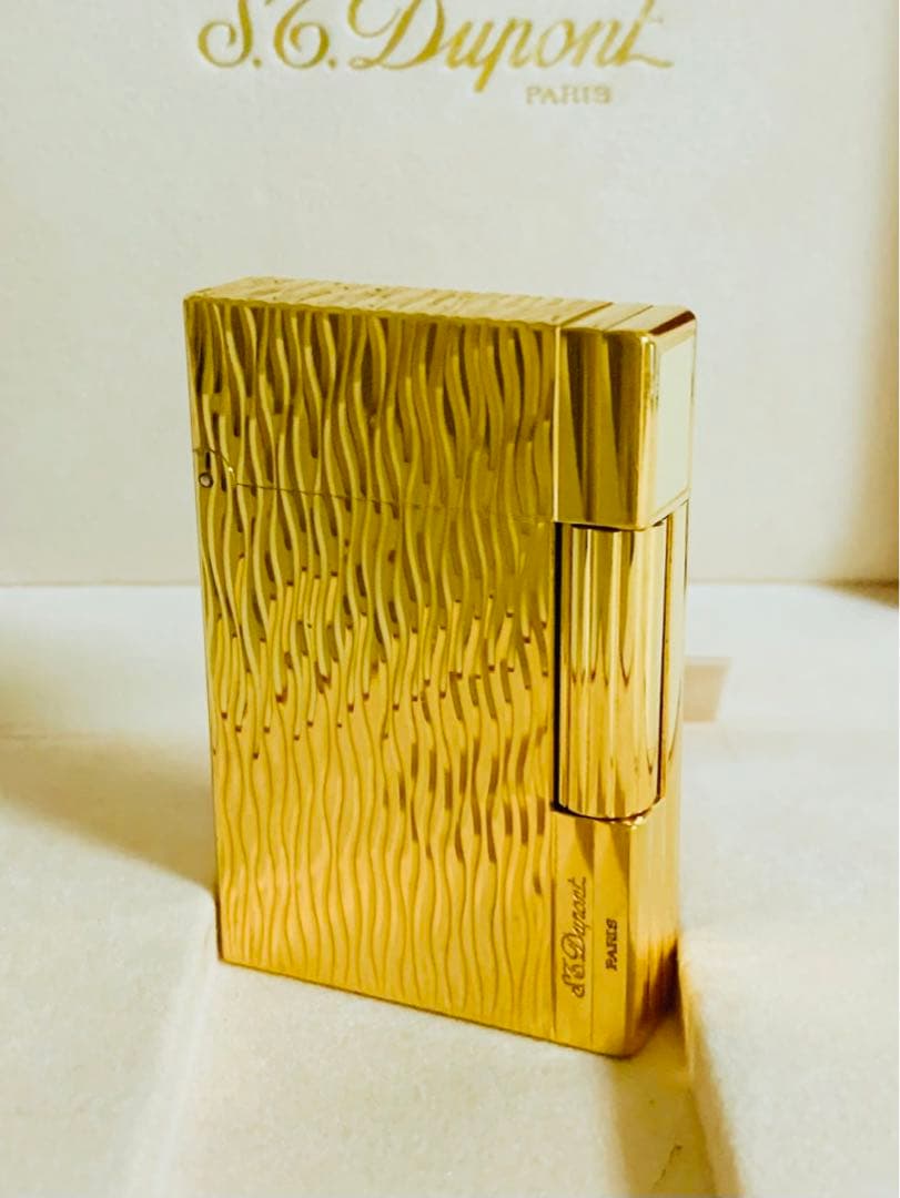 【超快音】S.T.Dupont デュポン ガスライター ギャッツビー 18201