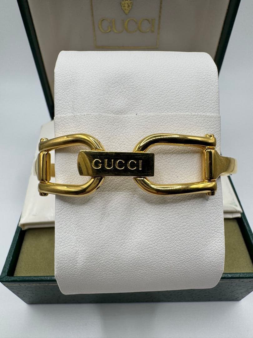 ブルドーザー様 電池交換済み【新同】GUCCIレディースゴールド