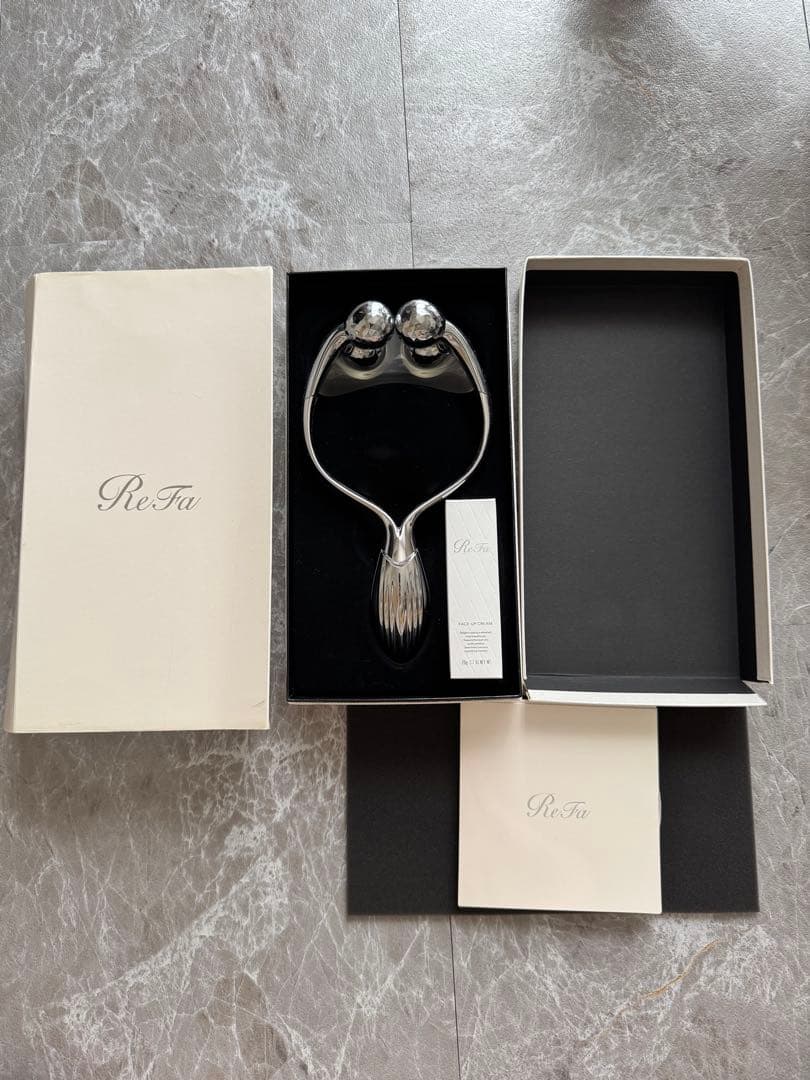 リファ　ダブルレイ　MTG 顔痩せ　美顔ローラー　フェイスアップクリーム付き リファダブルレイ - ReFa DOUBLE RAY | 商品情報 | ReFa（リファ）公式