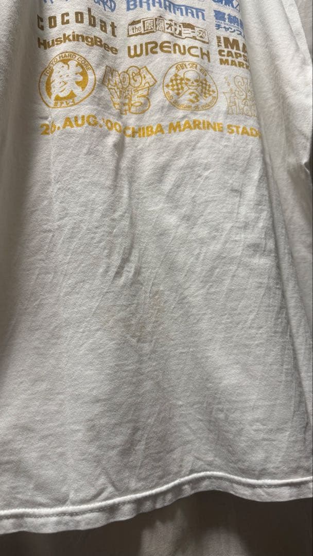 Hi-STANDARD AIR JAM 2000 tシャツ ホワイト Lサイズ - メルカリ