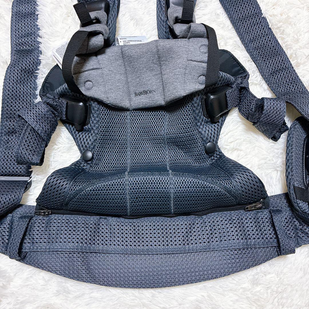 美品 ベビービョルン ハーモニー 抱っこ紐 アンスラサイト - メルカリ
