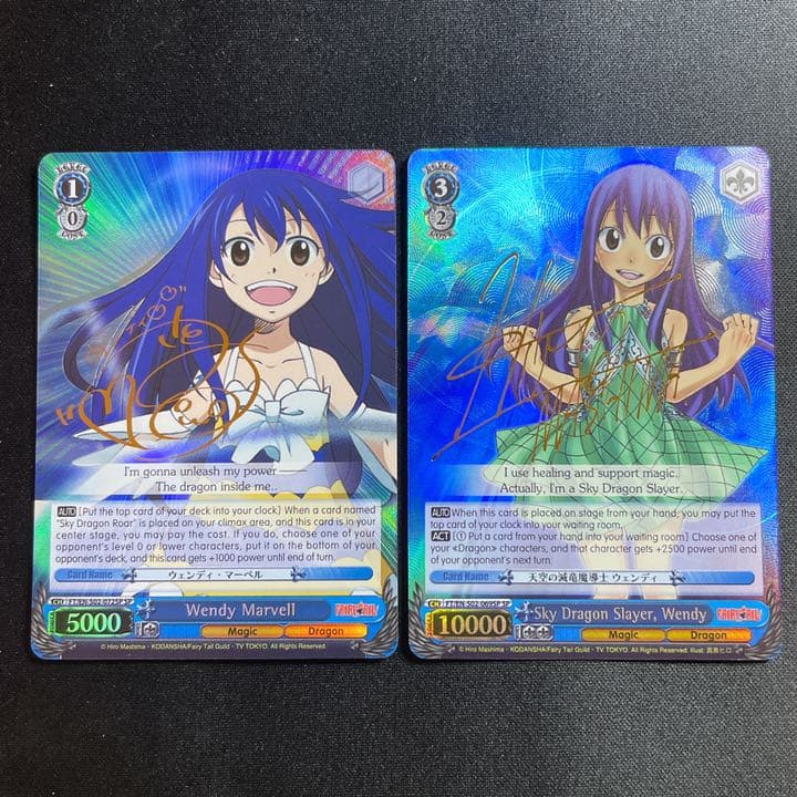 ヴァイス WS フェアリーテイル ウェンディ マーベル 英語 サイン SP ヴァイス WS フェアリーテイル ウェンディ マーベル 英語 サイン SP