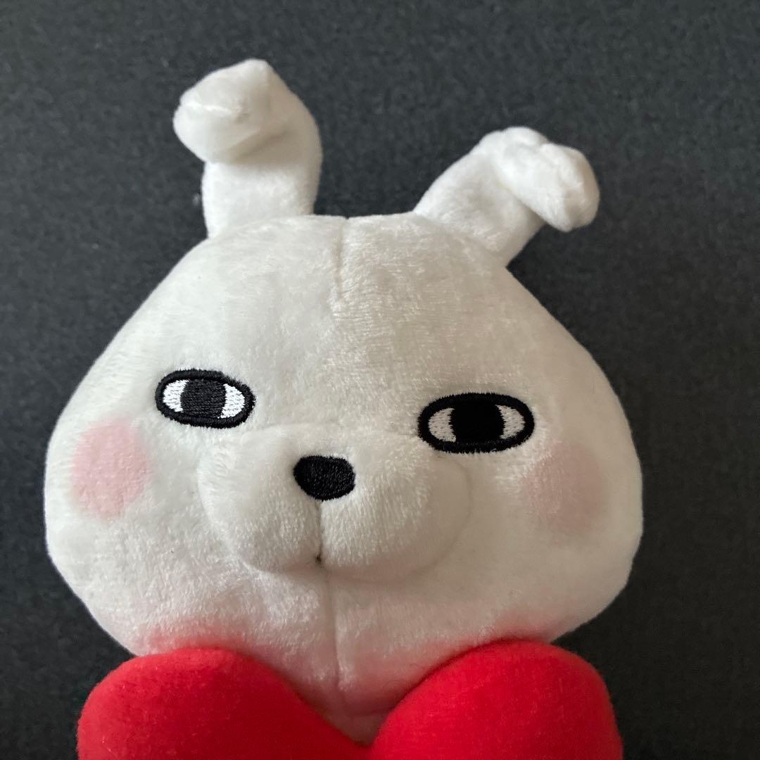 ヨッシースタンプ ウサギ ぬいぐるみ ハート LINEスタンプ マスコット