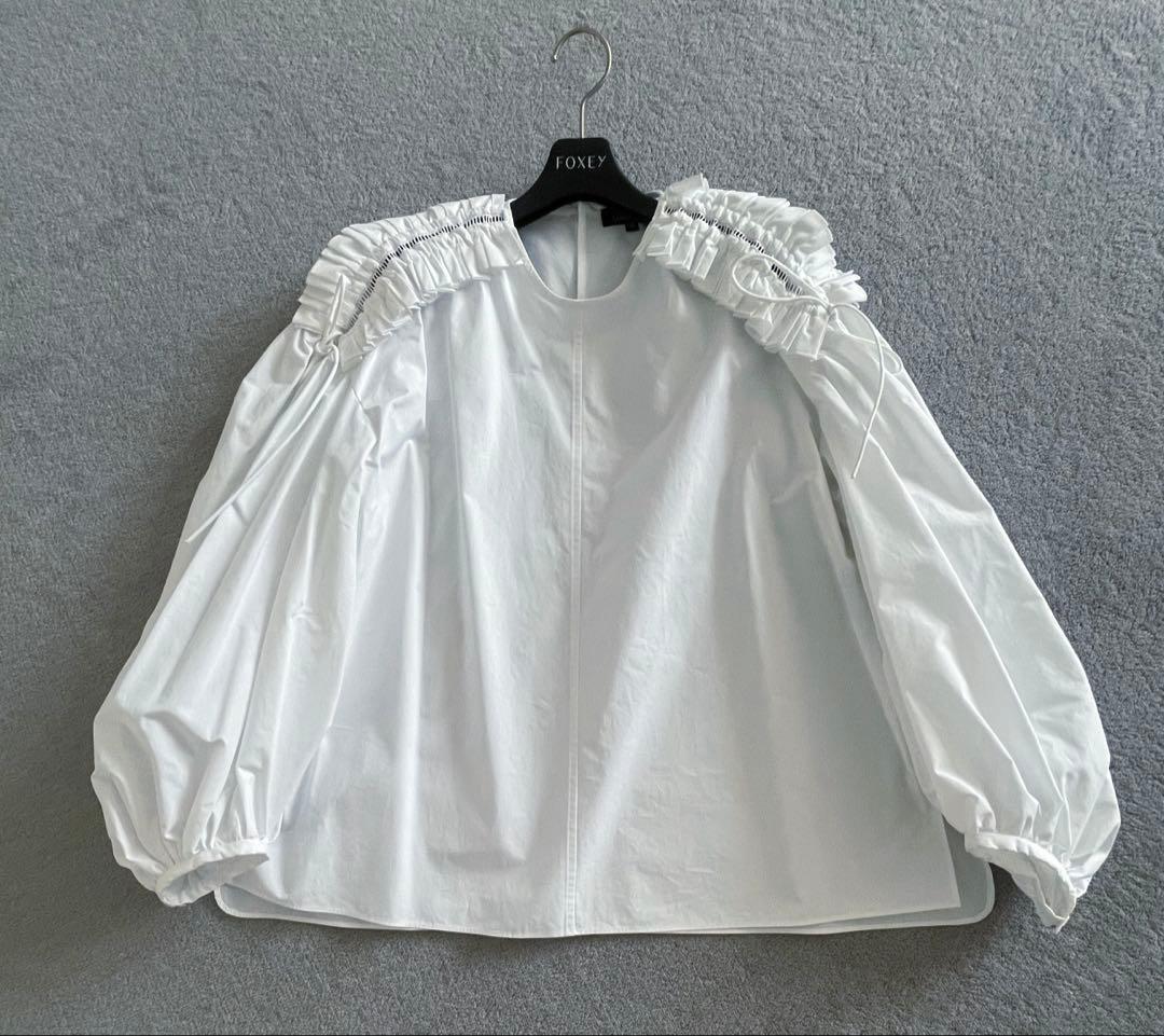 祝日限定値下げ drawer ブラウス 36 バルーンスリーブ - メルカリ