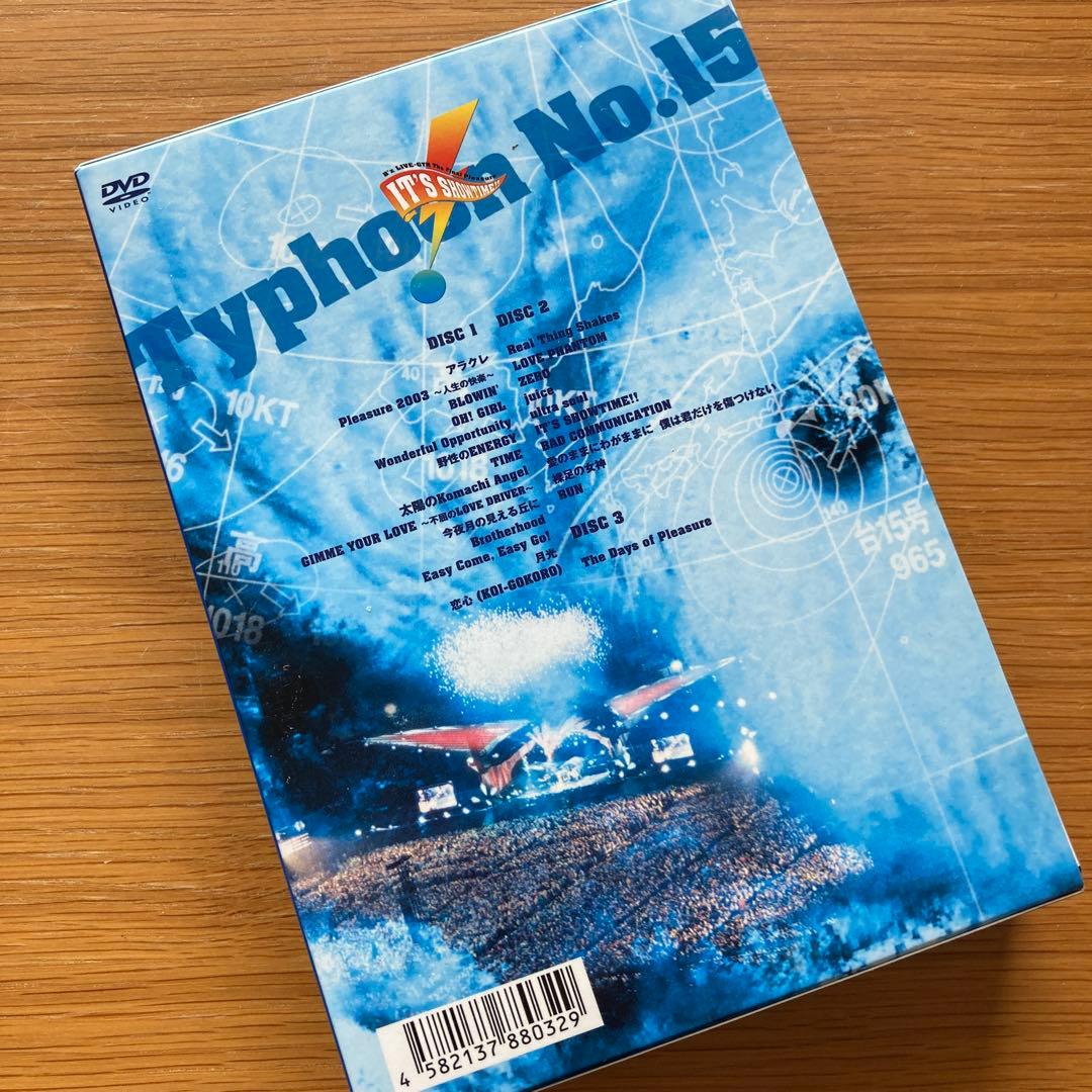 B'z/Typhoon No.15 B'z LIVE-GYM The Fina… - メルカリ
