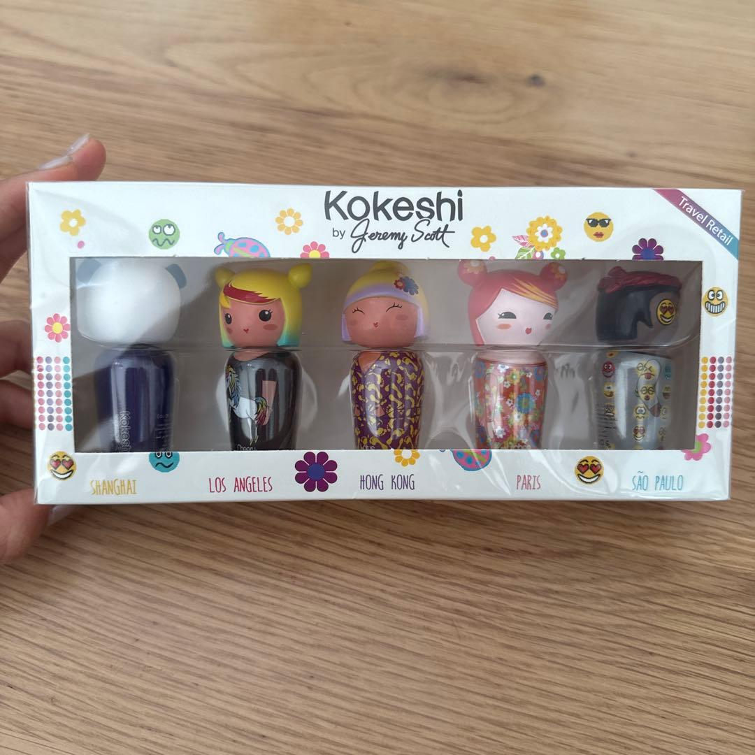 Kokeshi Parfums by Jeremy Scott 香水 5本セット Kokeshi Parfums Japan Doll Miniatures Figures Set by Jeremy Scott