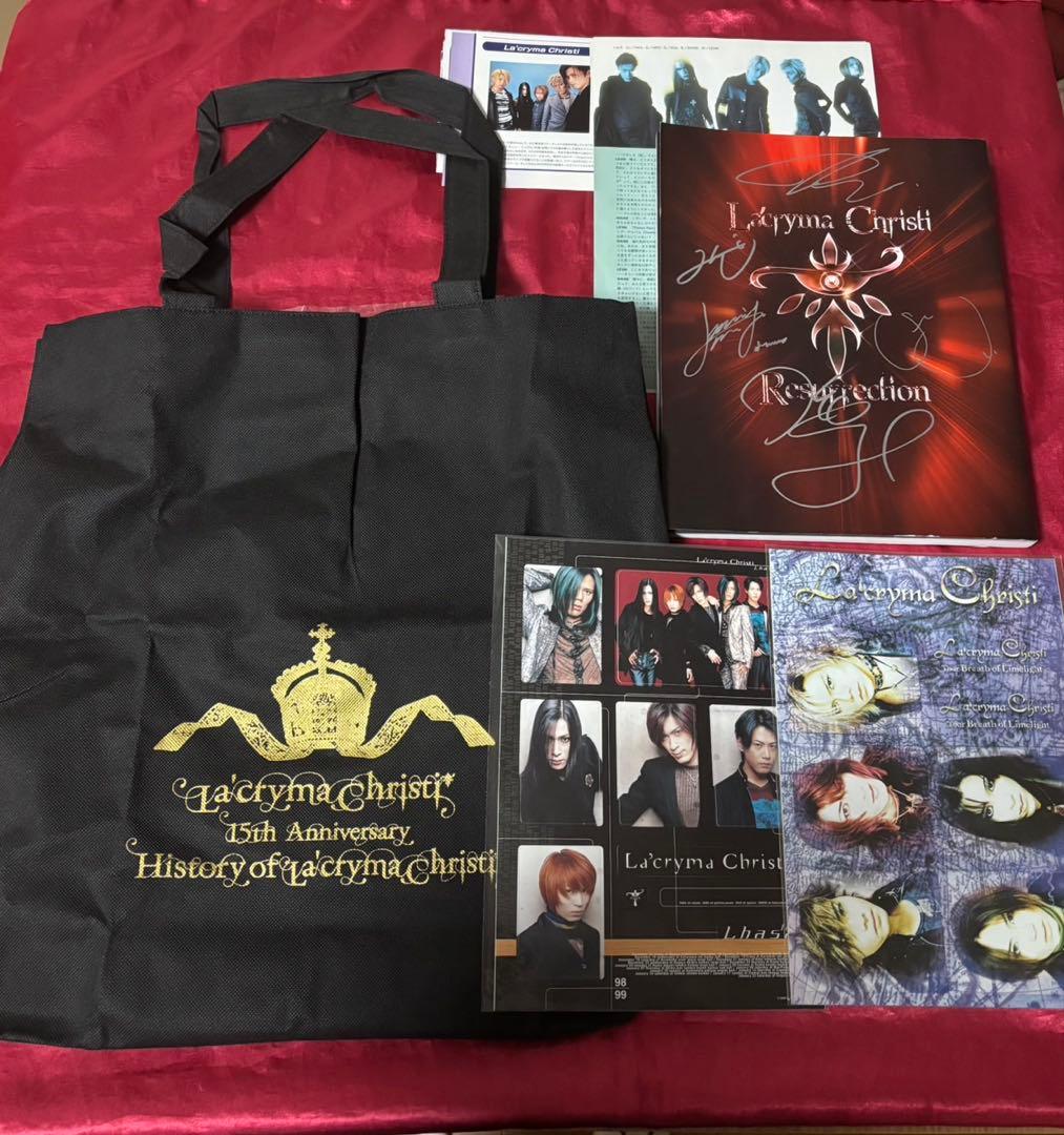 La'cryma Christi【Resurrection】直筆サイン入 セット - メルカリ