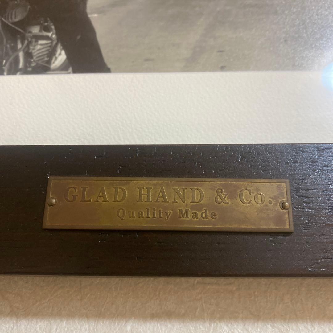 グラッドハンド アートフレーム 写真額装付き