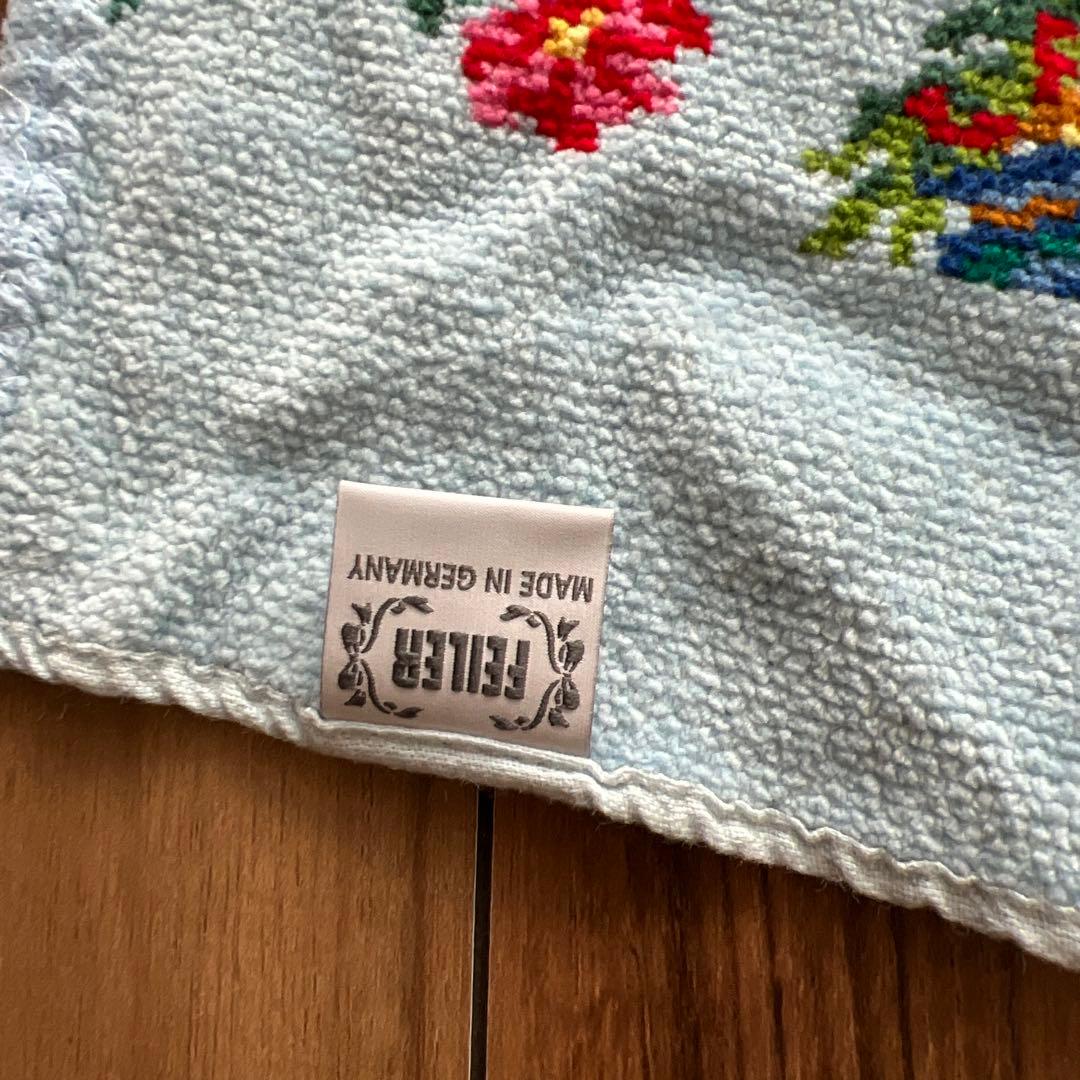 専用 FEILER ハイジ 花と蝶のコットンブランケット 約70cm