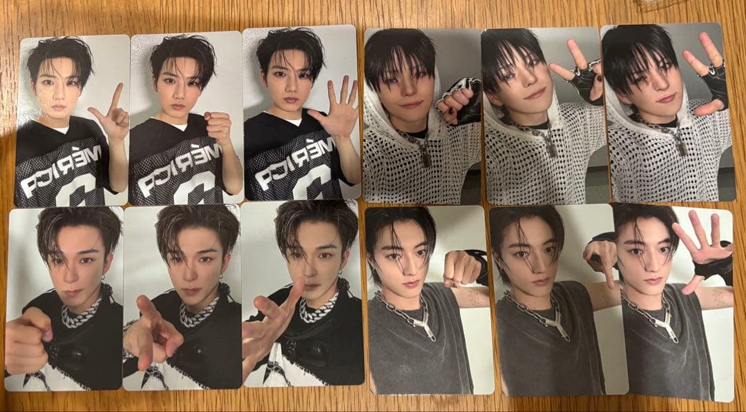 treasure トレカセット グーチョキパー ヨシ、アサヒ、ジュンギュ