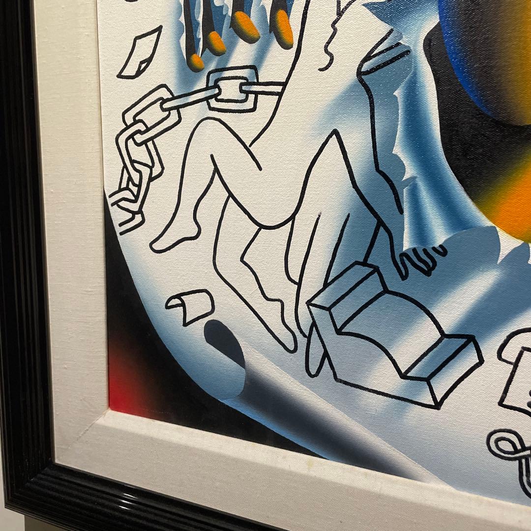 1995年作　激レア一点物　マークコスタビ　作品名　破壊