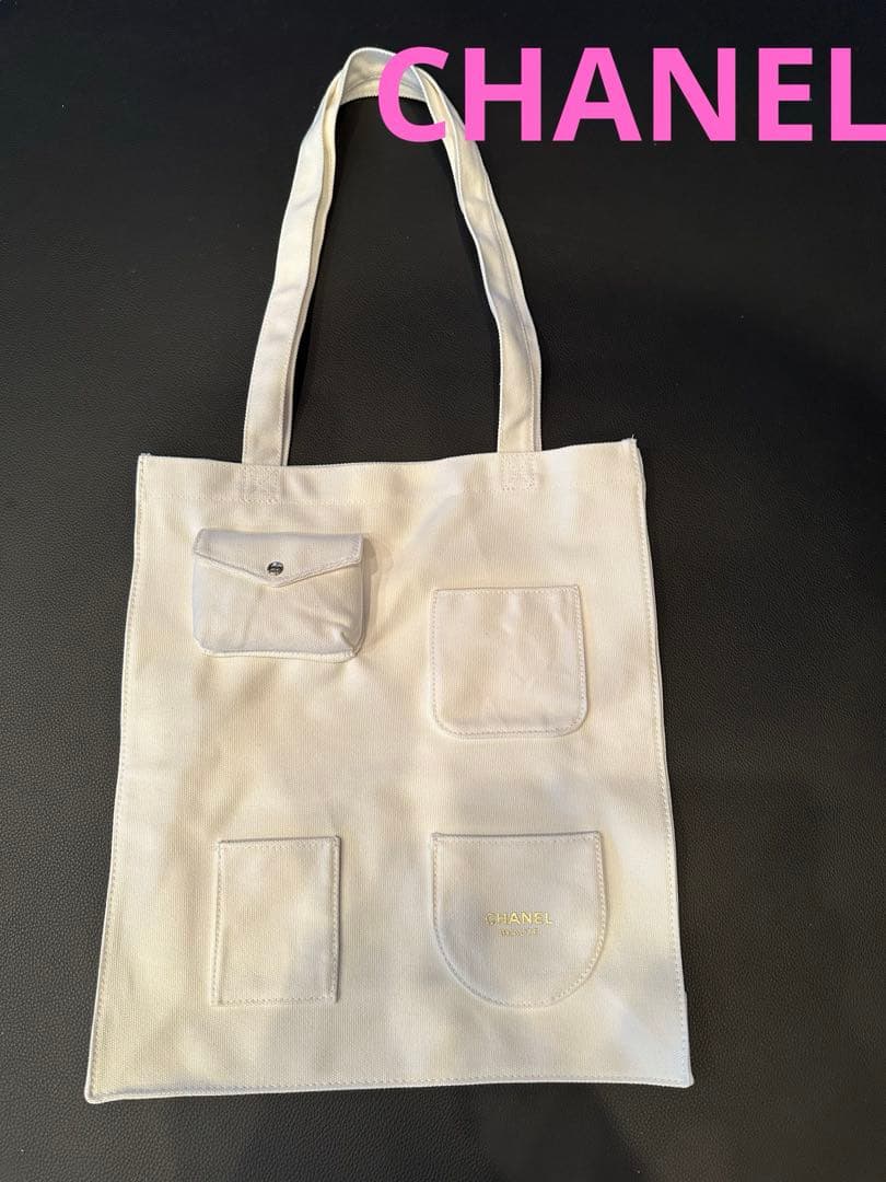 新品】 CHANEL シャネル2025限定ノベルティトートバッグ - メルカリ