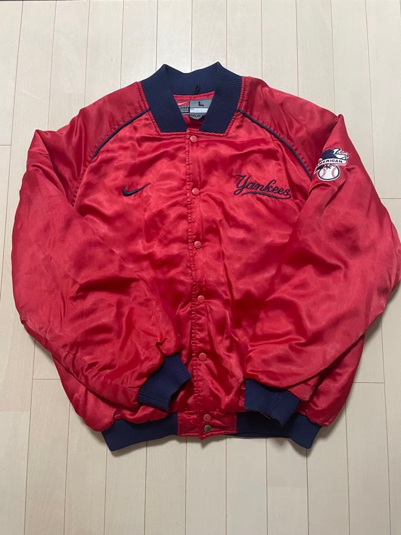Nike Yankees スタジャン レッド 90s STARTER 