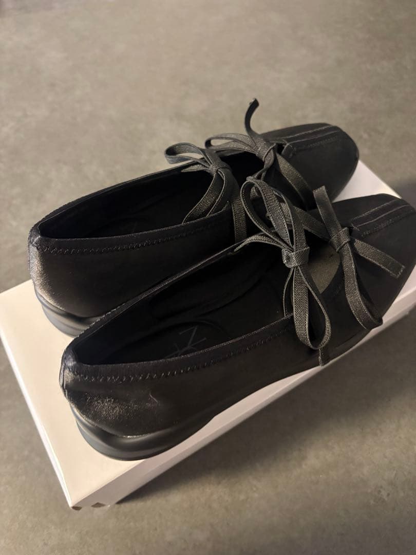 LE TALON ダブルリボンバレリーナ 23.5cm