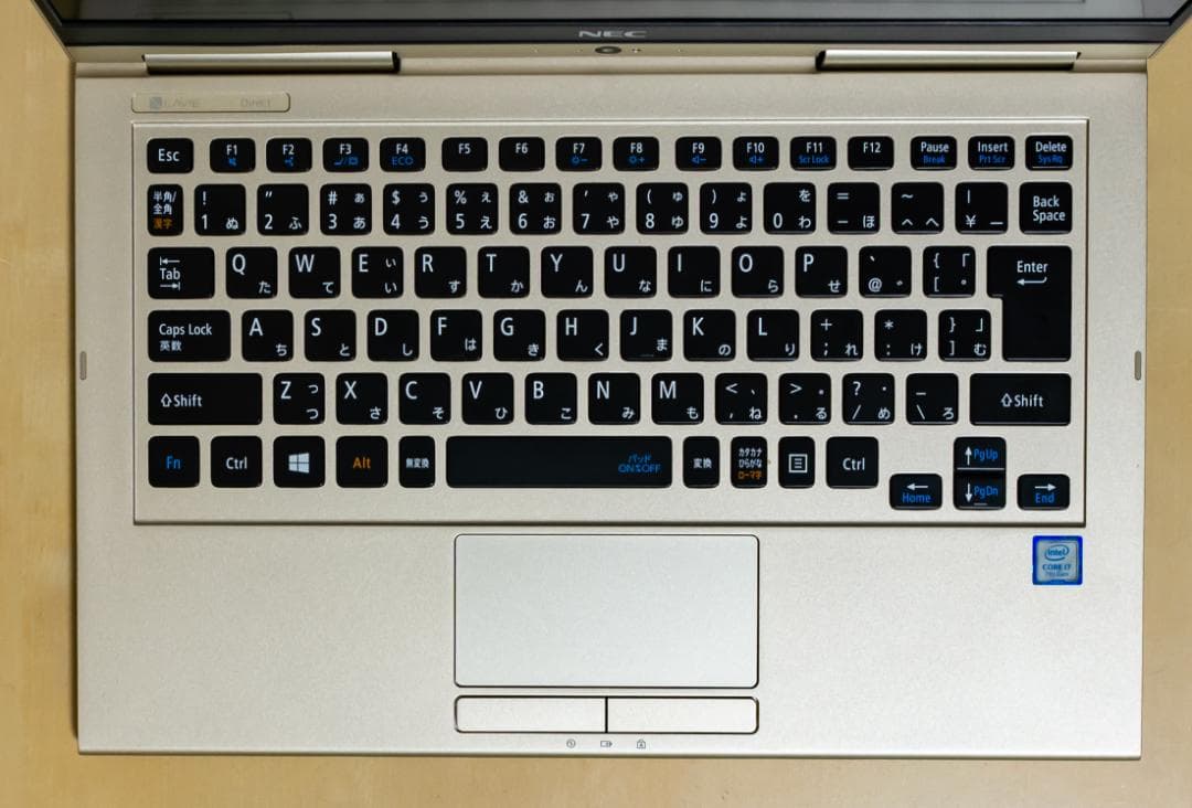 NEC LaVie i7 7500U/8GB/SSD256GB/Office57 - メルカリ