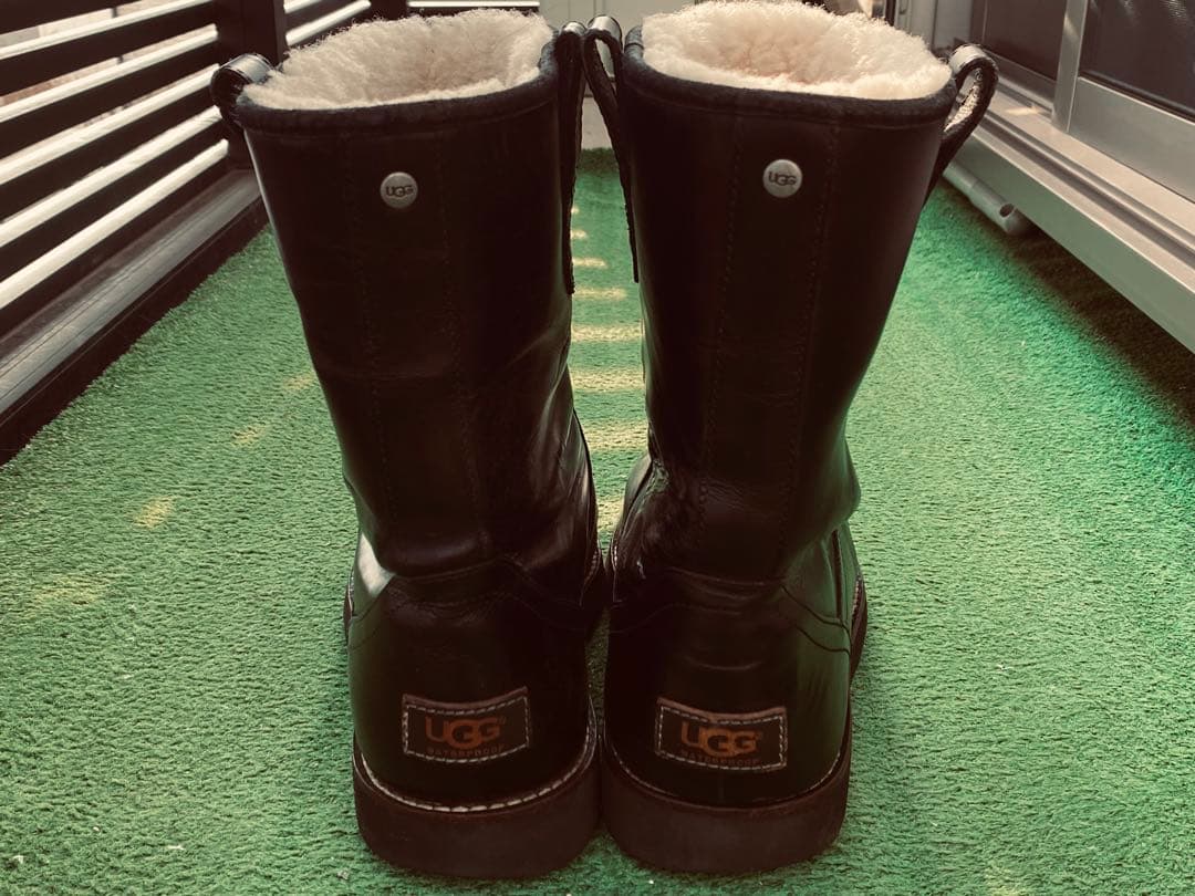 UGG Stoneman ストーンマン ムートン ペコスブーツ US10 - メルカリ