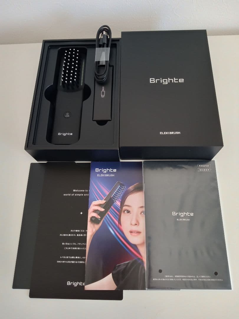 Brighte ELEKI BRUSH ブライト エレキ ブラシ　美顔器 電気針 Amazon.co.jp: 【佐々木希 アンバサダー】Brighte(ブライト) ELEKI